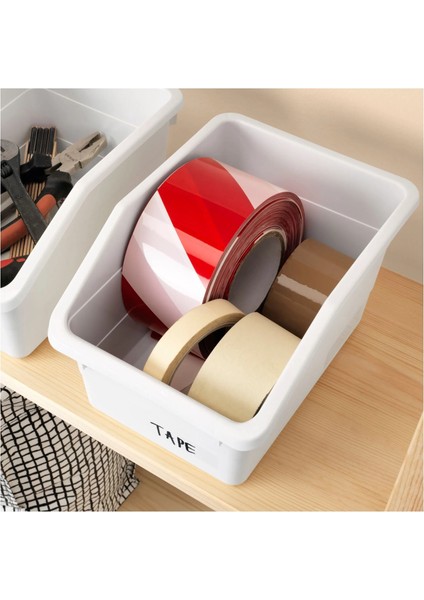 Sockerbıt Kutu Beyaz 19 x 26 x 15 cm modelleri