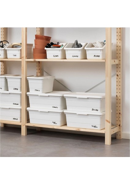 Sockerbıt Kutu Beyaz 19 x 26 x 15 cm fırsatları