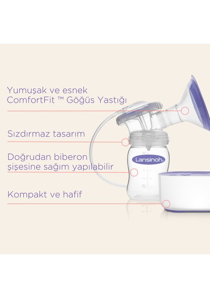 Kompakt Tekli Elektrikli Göğüs Pompası modelleri