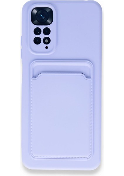 Redmi Note 11 Kart Bölmeli Silikon Kılıf Rcv/kelvin