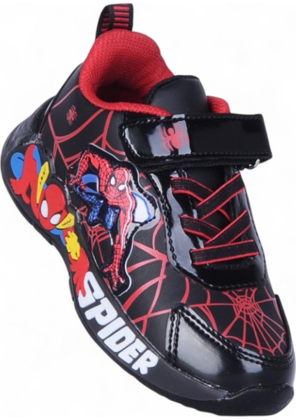 836 Spider Siyah Erkek Çocuk Spor Ayakkabı