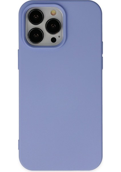 iPhone 14 Pro Kadife Dolgulu Lansman Silikon Kılıf Rcv/nano Lansman