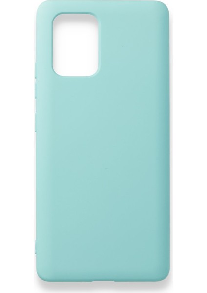 Samsung Galaxy A91 / S10 Lite Içi Kadife Kaplı Esnek Silikon Kapak Ryc/ Nano Lansman