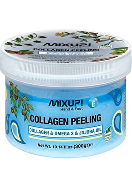 Collagen El Ayak Peelingi Cilt Sıkılaştırıcı ve Yenileyici Etki 200 gr Mavi Renk fiyatları