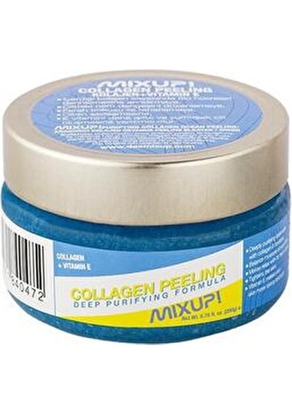 Collagen El Ayak Peelingi Cilt Sıkılaştırıcı ve Yenileyici Etki 200 gr Mavi Renk indirimleri