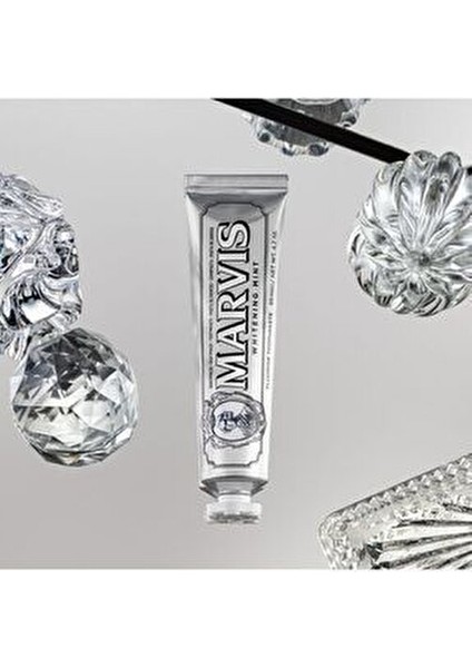 Beyazlatıcı Diş Macunu Nane Aromalı 85 ml Diş Fırçası ve Gargara Seti