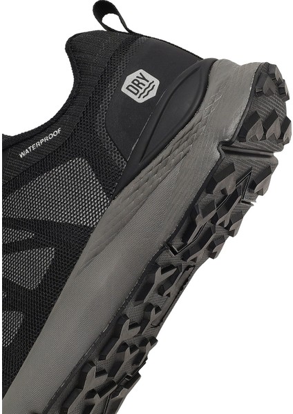 Dry Erkek Siyah Bağcıklı Kumaş Sneaker 25WFD692114