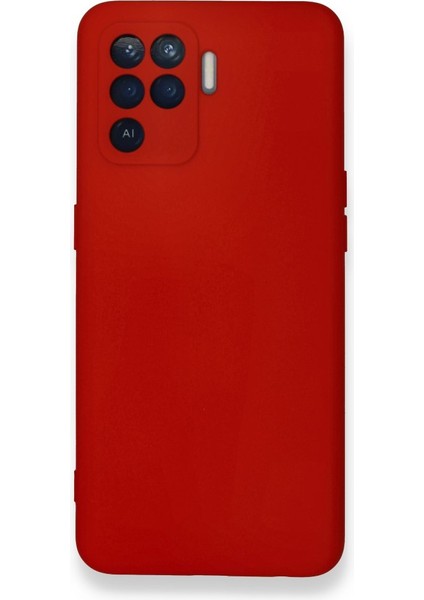 Oppo Reno 5 Lite Içi Kadife Kaplı Esnek Silikon Kapak Ryc/ Nano Lansman