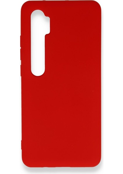 Xiaomi Mi Note 10 Lite Içi Kadife Kaplı Esnek Silikon Kapak Ryc/ Nano Lansman