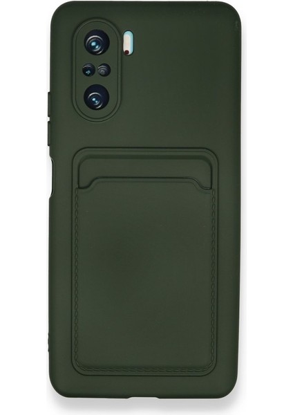 Poco F3 Kılıf Kart Hazneli Silikon Kapak Ryc/kelvin