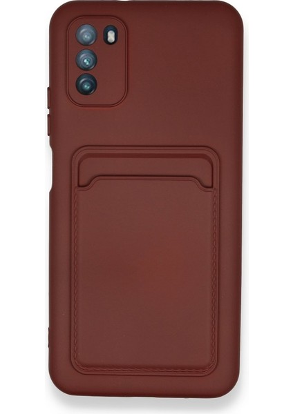 Pocophone M3 Kılıf Kart Hazneli Silikon Kapak Ryc/kelvin