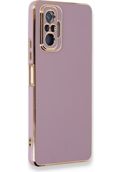 Redmi Note 10 Pro Parlak Yapılı Silikon Kılıf Rcv/volet