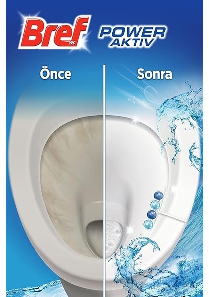 Wc Power Aktiv Okyanus Kokulu 2'li Klozet Temizleme Topları 1 x 2 Adet , Okyanus 2 modelleri