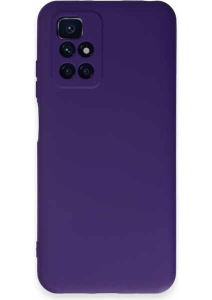 Redmi 10 2022 Içi Kadife Kaplı Esnek Silikon Kapak Ryc/ Nano Lansman