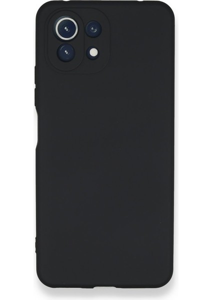 Xiaomi Mi 11 Lite Içi Kadife Kaplı Esnek Silikon Kapak Ryc/ Nano Lansman