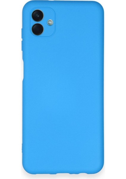 Samsung Galaxy A04E Içi Kadife Kaplı Esnek Silikon Kapak Ryc/ Nano Lansman