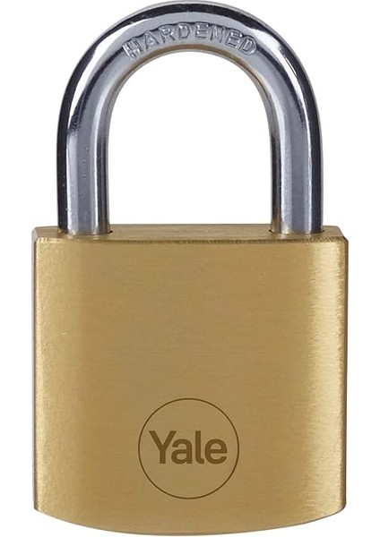 Y110B/30/115/1 - Pirinç Asma Kilit 30MM - Standart Koruma - Sertleştirilmiş Çelik Halka - Çift Kilitleme - 3 Anahtar indirimleri