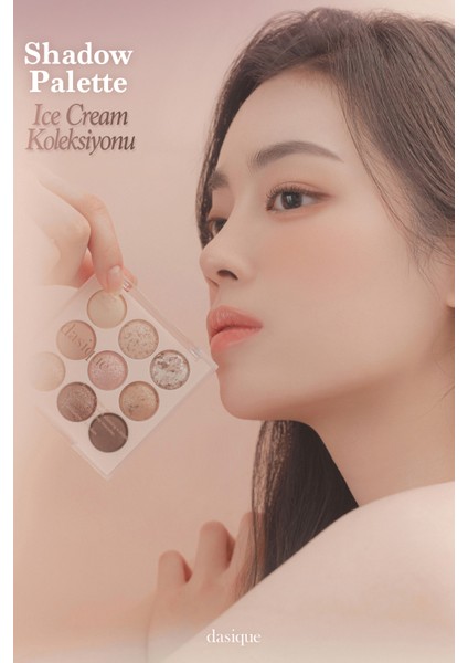 Mat ve Işıltılı Renk Seçenekleri Sunan Far Paleti Dasıque Shadow Palette (#21 Almond Vanilla)