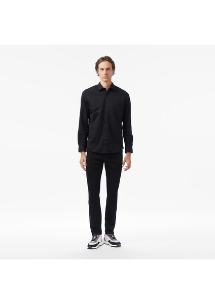 Erkek Siyah Slim Fit Gömlek W57430T.0TB modelleri