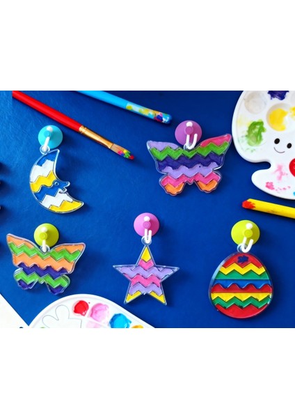 Şablonlu Boyama Seti