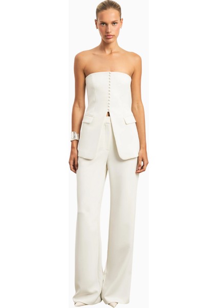 Effortless Wide Leg Trousers Geniş Paça Dökümlü Kadın Pantolon