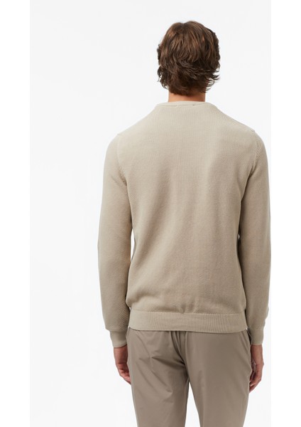 Erkek Bej Classic Fit Kazak S57200T.2AU fiyatları