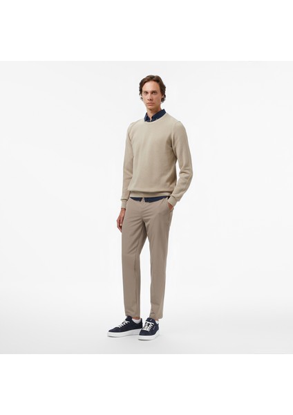 Erkek Bej Classic Fit Kazak S57200T.2AU modelleri
