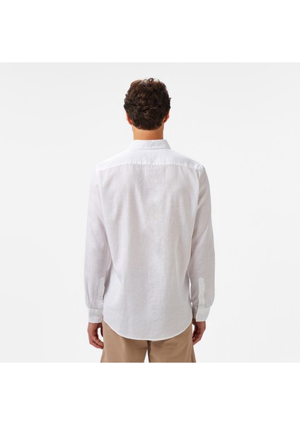 Erkek Beyaz Classic Fit Gömlek W55450T.1BW fiyatları