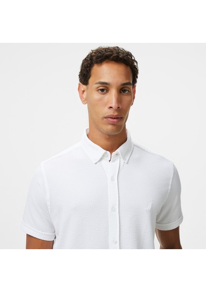 Erkek Beyaz Classic Fit Gömlek W55416T.1BW