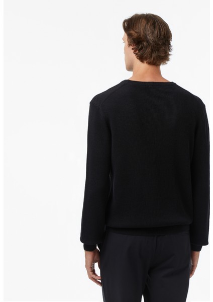 Erkek Siyah Classic Fit Kazak S57212T.0TB fiyatları