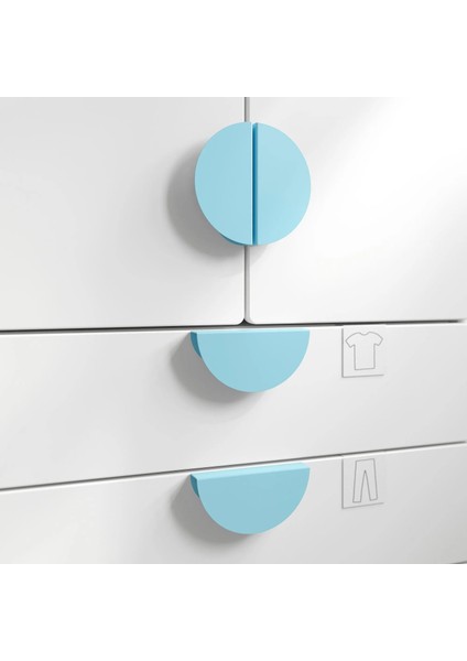 Begrıpa Kulp Açık Mavi 130 mm 2 Adet fiyatları