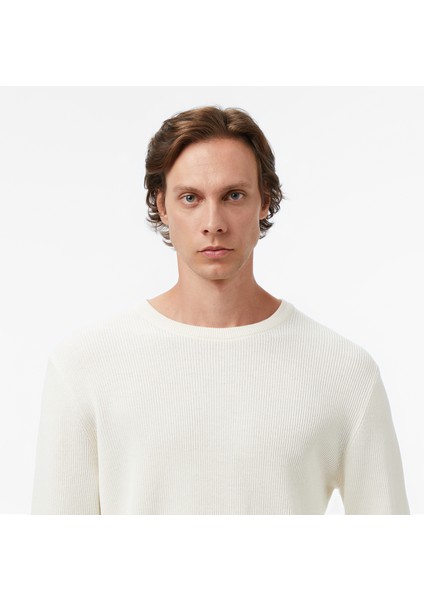 Erkek Krem Classic Fit Kazak S57212T.1MA fırsatları