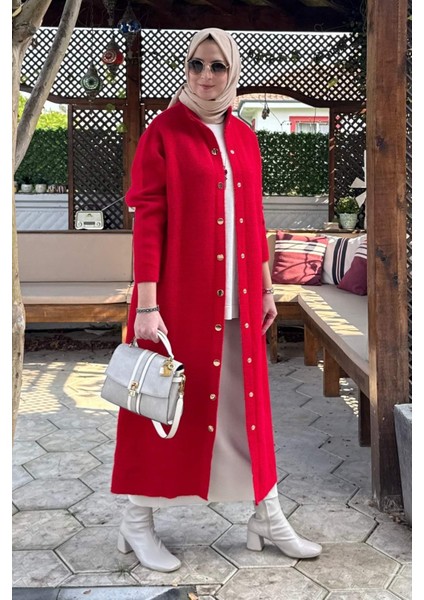 Yakut Angora Triko Kap Kırmızı indirimleri