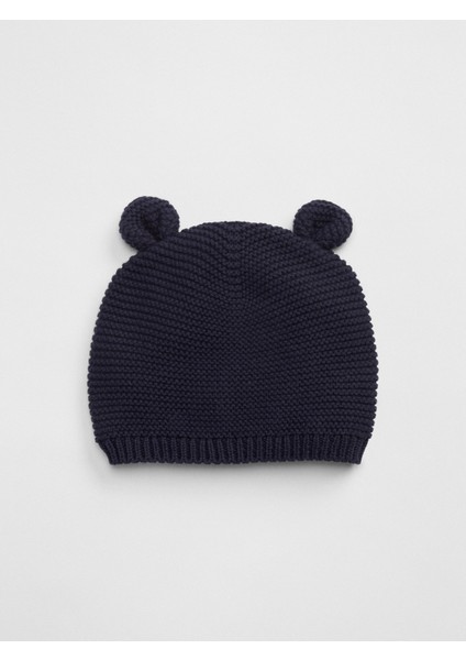 Bebek Lacivert Örgü Bere fırsatları