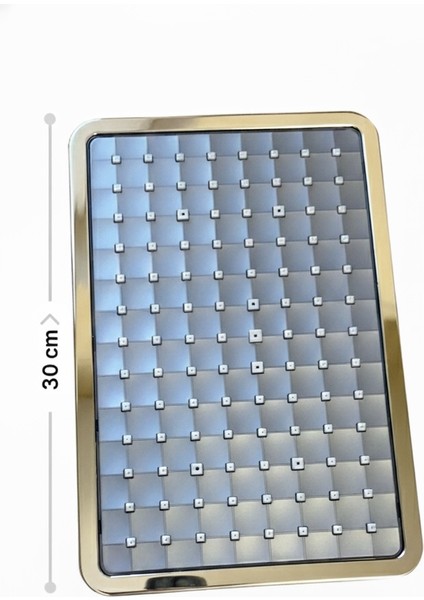TUA Armatur Venüs Diktörtgen Robot Tepe Yağmurlama Duş Başlığı Kafası ve El Duşu Takımı fırsatları
