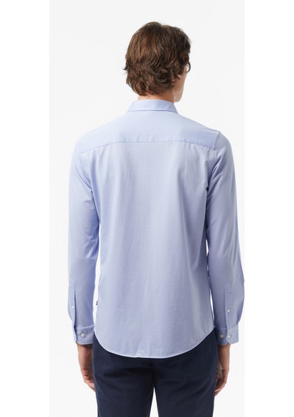 Erkek Mavi Slim Fit Gömlek W57430T.4NN fiyatları