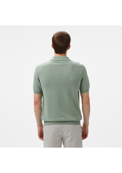 Erkek Yeşil Classic Fit Triko S55109T.3SB fiyatları