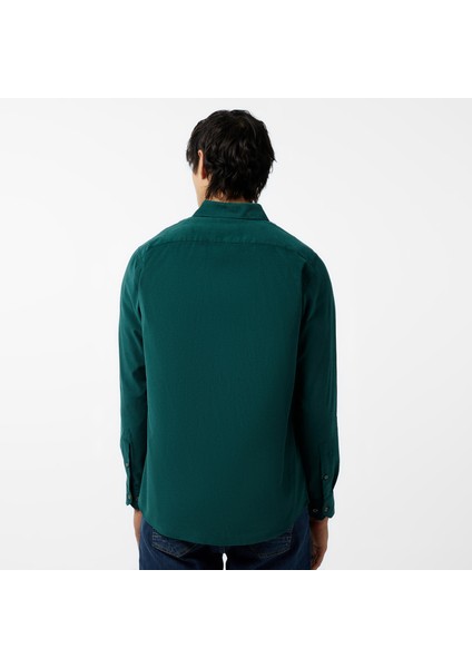 Erkek Yeşil Classic Fit Gömlek W47424T.3JB fiyatları