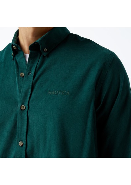 Erkek Yeşil Classic Fit Gömlek W47424T.3JB indirimleri