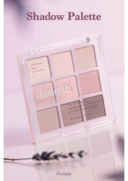 3 Farklı Mat Dokuda Renk Seçenekleri Sunan Far Paleti Dasıque Shadow Palette (#13 Cool Blending)