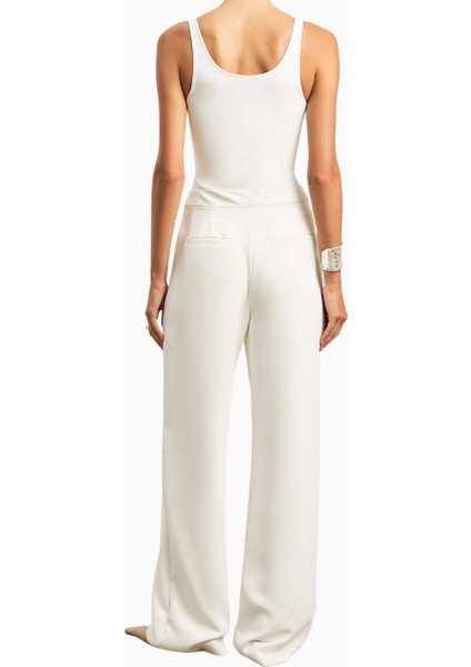 Effortless Wide Leg Trousers Geniş Paça Dökümlü Kadın Pantolon indirimleri