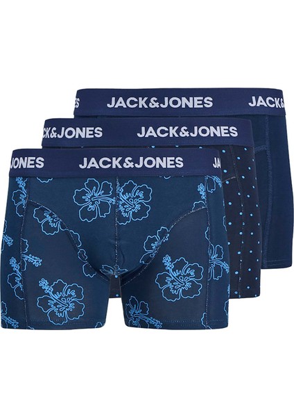 Anthony Print Erkek 3'lü Boxer (12298171-PBL)