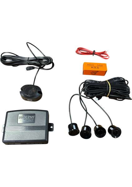 Park Sensörü 22mm Siyah Ses Ikazlı (B3-S)