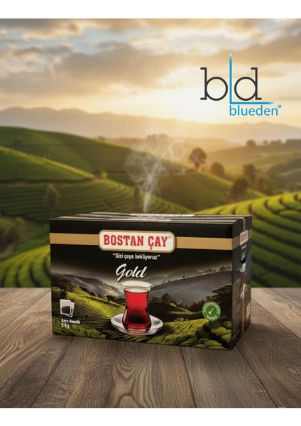 Gold Demlik Poşet Çay 5 kg Çay 40GR