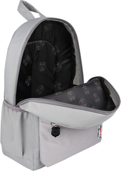 Gri Ön Cep Detaylı Sırt Çantası modelleri