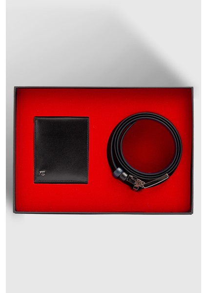 -Set 8- % 100 Hakiki Deri Özel Hediye Kutulu Damat Kemer Cüzdan Çeyiz Seti fiyatları