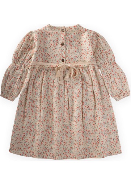 Elbise 4-12 Yaş Ekru fiyatları