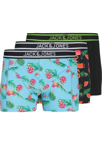 Jack Jones Erkek 3'lü Boxer (12273099-B)