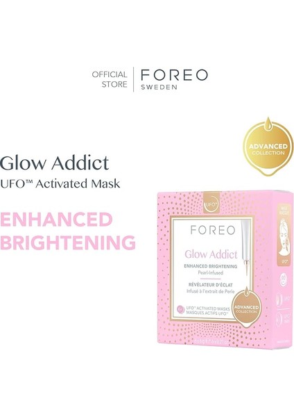 Ufo Glow Addict 6'lı Maske