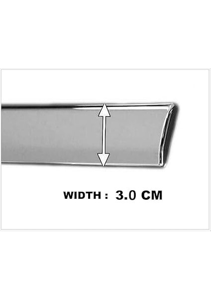 Krom Yan Kapı Koruma Çıtası 4 Kapı Fiat Freemont 2011 ve Üzeri Için indirimleri